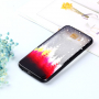 Plastový embosovaný kryt les pro Samsung Galaxy A6 (2018) - průhledný