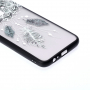 Plastový embosovaný kryt lapač snů pro Samsung Galaxy A6 (2018) - průhledný