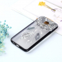 Plastový embosovaný kryt lapač snů pro Samsung Galaxy A6 (2018) - průhledný