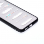 Plastový embosovaný kryt šípy pro Samsung Galaxy A6 (2018) - průhledný