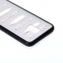Plastový embosovaný kryt šípy pro Samsung Galaxy A6 (2018) - průhledný
