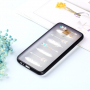 Plastový embosovaný kryt šípy pro Samsung Galaxy A6 (2018) - průhledný