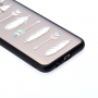 Plastový embosovaný kryt šípy pro Samsung Galaxy J6 (2018) - transparentní
