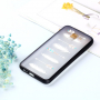 Plastový embosovaný kryt šípy pro Samsung Galaxy J6 (2018) - transparentní