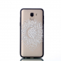 Plastový embosovaný kryt mandala pro Samsung Galaxy J6 (2018) - transparentní