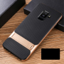 Elegance plastový kryt se stojánkem pro Samsung Galaxy A6 Plus (2018) - zlatý