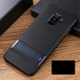 Elegance plastový kryt se stojánkem pro Samsung Galaxy A6 Plus (2018) - tmavěmodrý