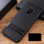 Elegance plastový kryt se stojánkem pro Samsung Galaxy A6 (2018) - černý