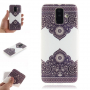 Plastový kryt symetrický vzor pro Samsung Galaxy A6 Plus (2018) - bílý