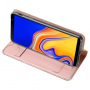 Dux Ducis Skin Pro flipové pouzdro pro Samsung Galaxy J4 Plus - růžovozlaté