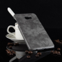 Litchi Skin kožený kryt pro Samsung Galaxy J4 Plus - šedý