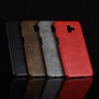 Litchi Skin kožený kryt pro Samsung Galaxy J6 Plus - černý