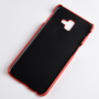 Litchi Skin kožený kryt pro Samsung Galaxy J6 Plus - červený