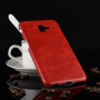 Litchi Skin kožený kryt pro Samsung Galaxy J6 Plus - červený
