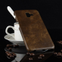Litchi Skin kožený kryt pro Samsung Galaxy J6 Plus - hnědý
