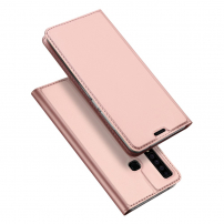 Dux Ducis Skin Pro flipové pouzdro pro Samsung Galaxy A9 (2018) - růžovozlaté