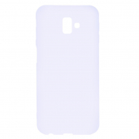 Silikonový kryt pro Samsung Galaxy J6 Plus - bílý