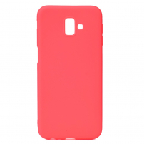 Silikonový kryt pro Samsung Galaxy J6 Plus - červený