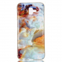 Plastový kryt mramor pro Samsung Galaxy J6 Plus - tyrkysový