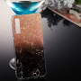 Plastový kryt mramor pro Samsung Galaxy A7 (2018) - hnědočerný