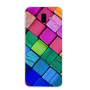 Plastový kryt kostky pro Samsung Galaxy J6 Plus - barevný