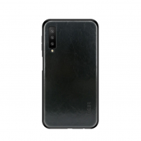 Mofi Kožený kryt pro Samsung Galaxy A7 (2018) - černý