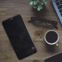 Nillkin Qin Kožené flipové pouzdro pro Samsung Galaxy A7 (2018) - černé