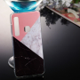 Plastový kryt mramor pro Samsung Galaxy A9 (2018)  - růžový