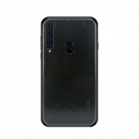 Mofi Kožený kryt pro Samsung Galaxy A9 (2018) - černý