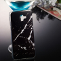 Plastový kryt mramor pro Samsung Galaxy J6 Plus - černobílý