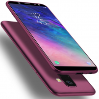 X-Level plastový kryt pro Samsung Galaxy A6 (2018) - vínový