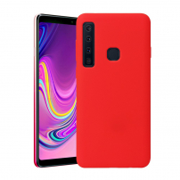 Howmak Pogumovaný kryt pro Samsung Galaxy A9 (2018) - červený