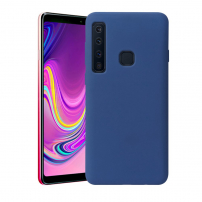 Howmak Pogumovaný kryt pro Samsung Galaxy A9 (2018) - tmavěmodrý