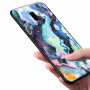 Nxe Plastový kryt abstrakt pro Samsung Galaxy J6 Plus - barevný