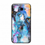 Nxe Plastový kryt abstrakt pro Samsung Galaxy J4 Plus - barevný