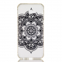 Plastový kryt mandala pro Samsung Galaxy J4 Plus - transparentní