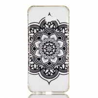 Plastový kryt mandala pro Samsung Galaxy J4 Plus - transparentní