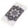 Plastový kryt mandala pro Samsung Galaxy J4 Plus - transparentní