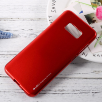 Goospery Metallic plastový kryt pro Samsung Galaxy S8 - červený