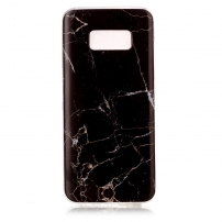 Plastový kryt mramor pro Samsung Galaxy S8 - černý