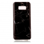 Plastový kryt mramor pro Samsung Galaxy S8 Plus - černý