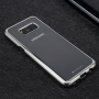 Goospery transparentní kryt s rámečkem pro Samsung Galaxy S8 Plus - stříbrný