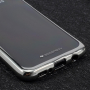 Goospery transparentní kryt s rámečkem pro Samsung Galaxy S8 Plus - stříbrný