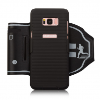 Sportovní pouzdro na ruku pro Samsung Galaxy S8 Plus - černé