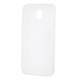 Plastový kryt Frosted matný pro Samsung Galaxy J7 (2017) - bílý