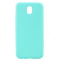 Plastový kryt Frosted matný pro Samsung Galaxy J7 (2017) - tyrkysový