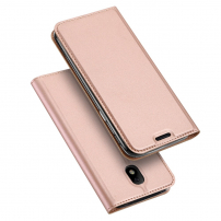 Dux Ducis Skin Pro flipové pouzdro pro Samsung Galaxy J5 (2017) - růžovozlaté