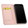 Dux Ducis Skin Pro flipové pouzdro pro Samsung Galaxy J5 (2017) - růžovozlaté