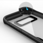 Ipaky plastový kryt s rámečkem pro Samsung Galaxy S8 Plus - černý