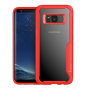Ipaky plastový kryt s rámečkem pro Samsung Galaxy S8 Plus - červený